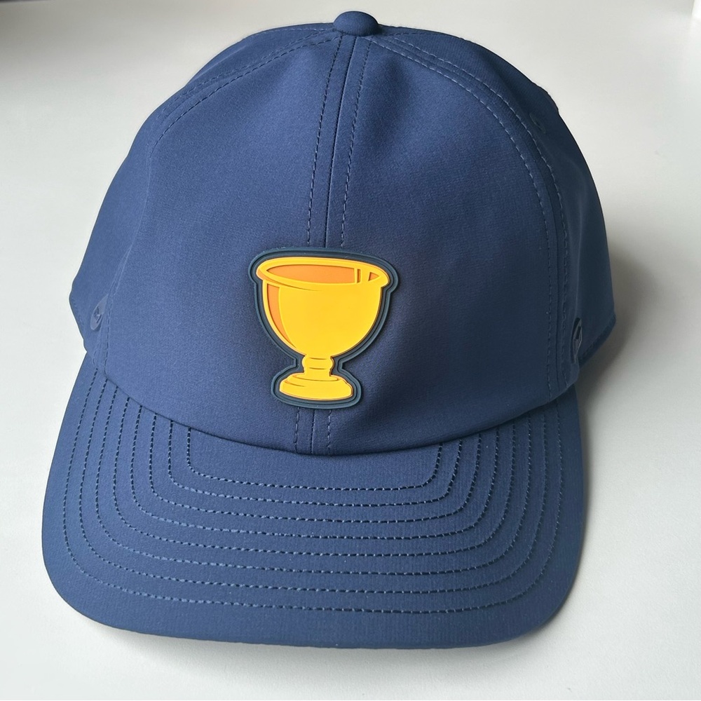 Melin Brand Navy Blue Hat with Yellow Trophy Patch